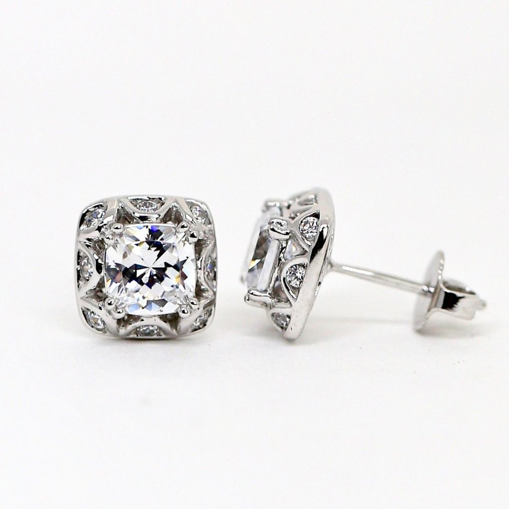 Tacori 925S White Topaz Cushion Limited Edition - Picture 4 of 12